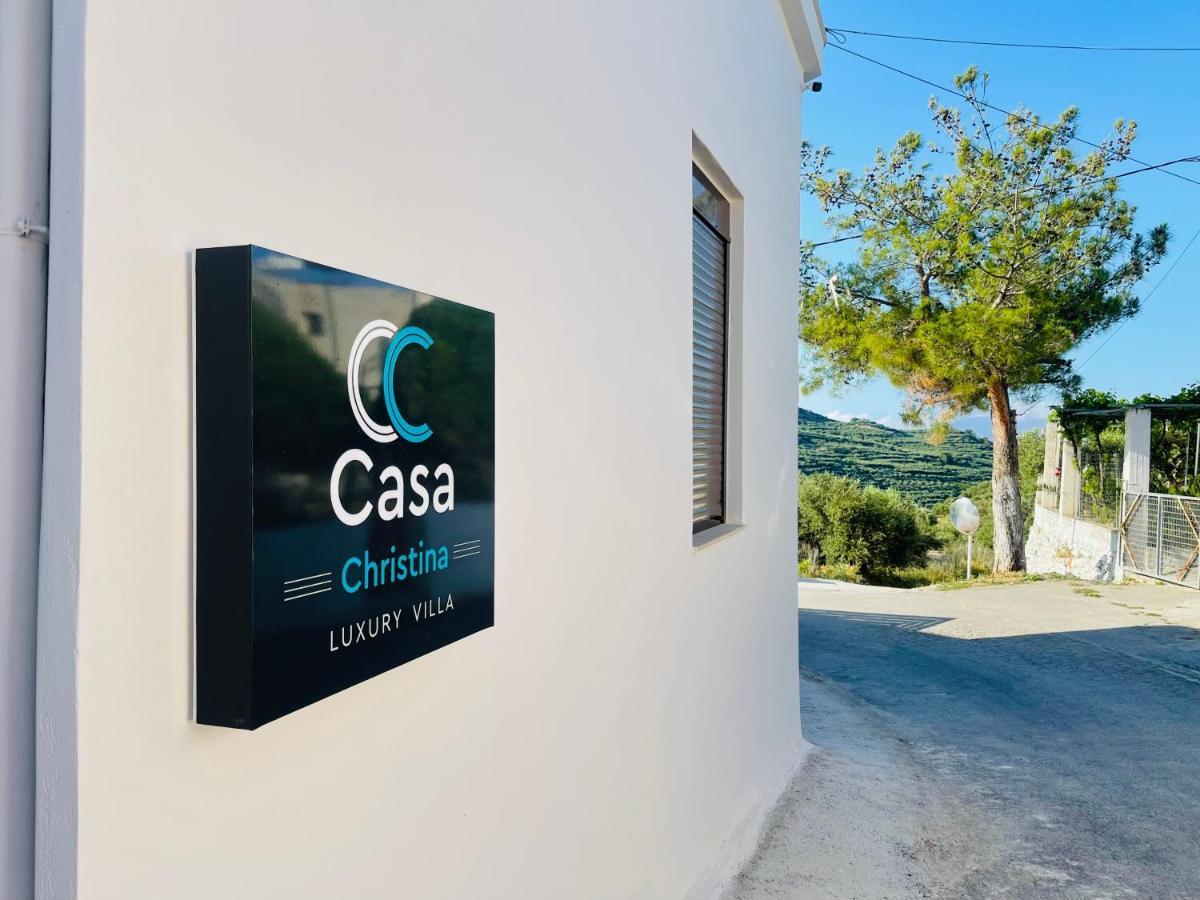 Casa Christina-Luxury Villa Kíszamosz Kültér fotó