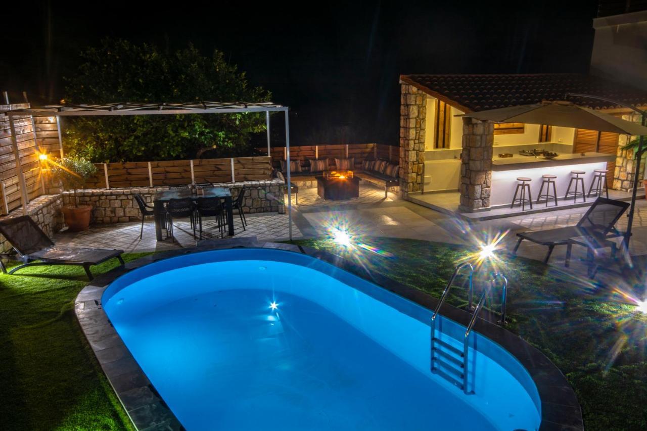 Casa Christina-Luxury Villa Kíszamosz Kültér fotó