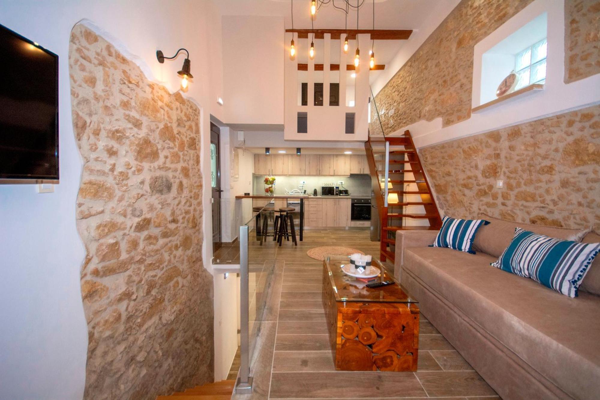 Casa Christina-Luxury Villa Kíszamosz Kültér fotó