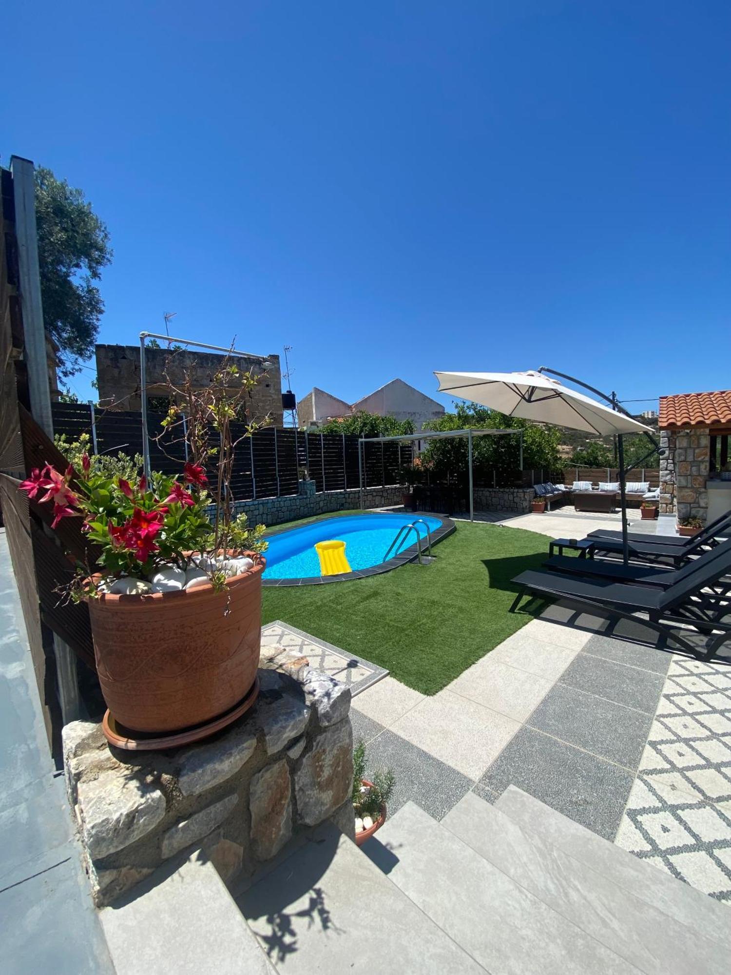Casa Christina-Luxury Villa Kíszamosz Kültér fotó